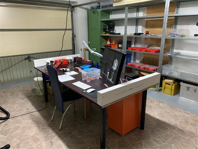 Werkstatt-Arbeitsplatz
