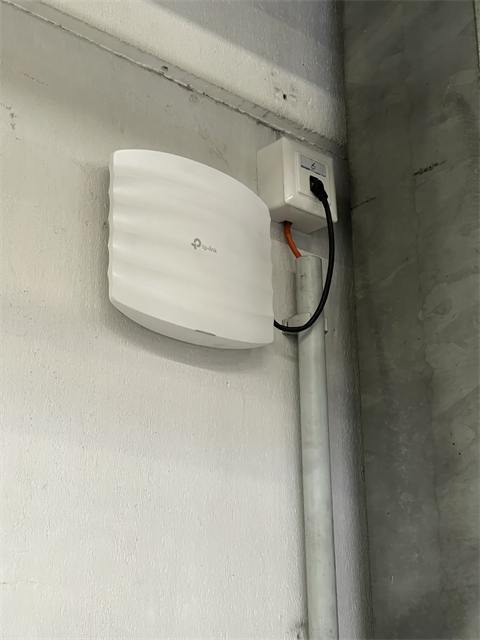 Access-Point in der Halle