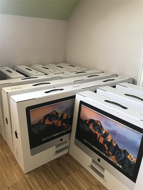 Lieferung neuer iMacs